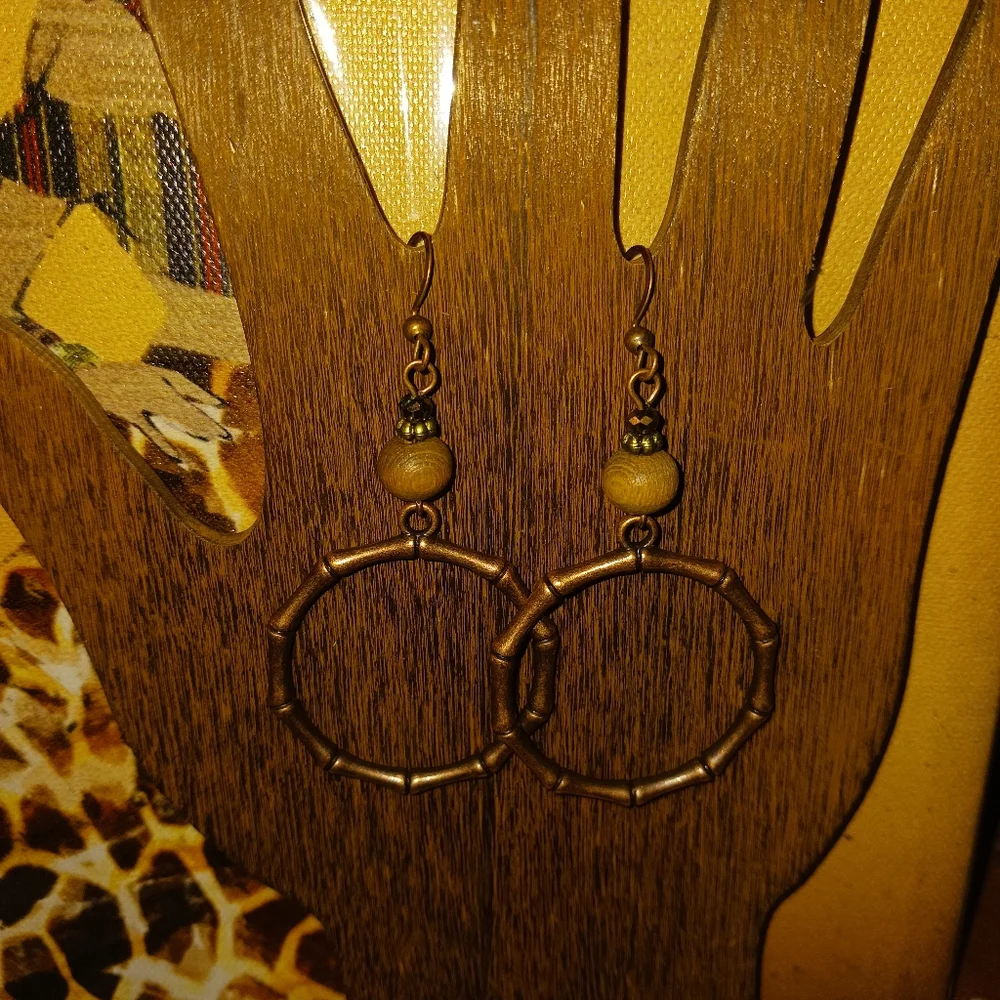 Bronze Earrings